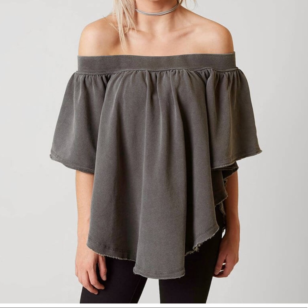 Free people off the shoulder sweater